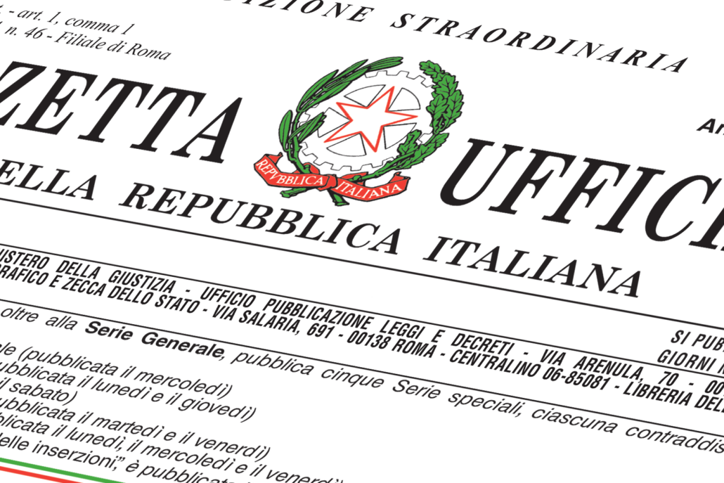 gazzetta ufficiale